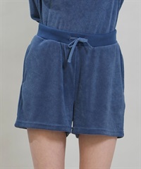 RIKKA FEMME リッカファム ハーフパンツ ショートパンツ レディース パイルショーツ セットアップ対応 RF6S-3304(BLU-FREE)
