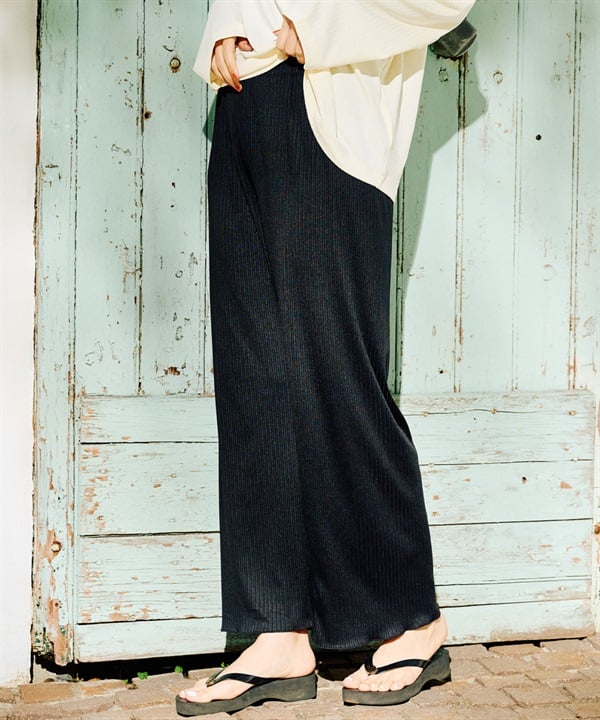 RIKKA FEMME リッカファム レディース ラッシュガード ロングパンツ ワイドパンツ 水陸両用 UVケアラッシュガード RF6S-4307