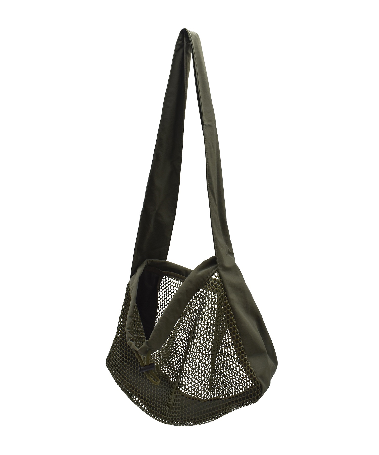 RIKKA FEMME リッカファム ショルダーバッグ メッシュ 巾着付き RFA6S-0102(KHA-FREE)