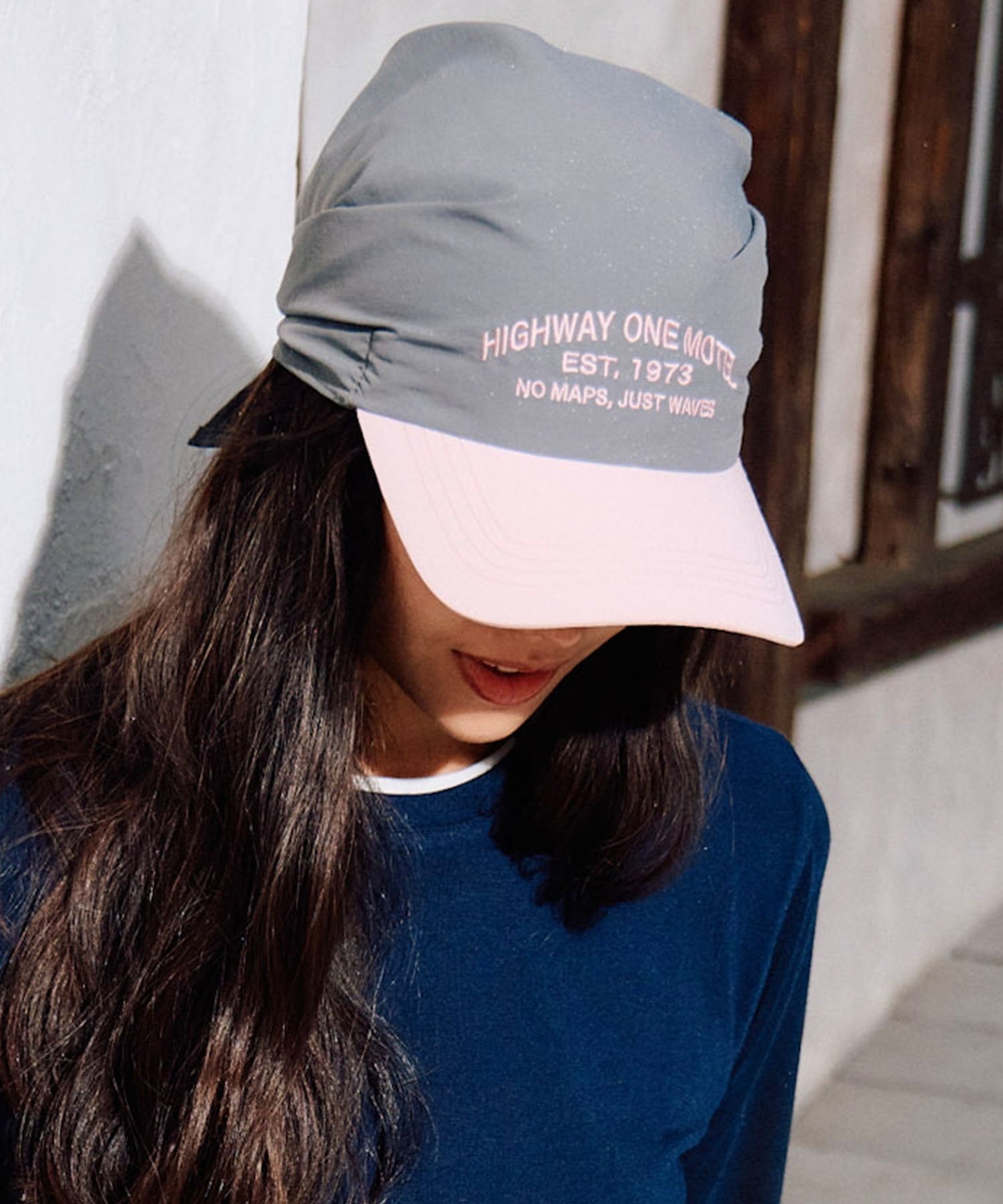 RIKKA FEMME リッカファム キャップ つば付きバンダナ UVバンダナキャップ RFA6S-1102(GRY-FREE)