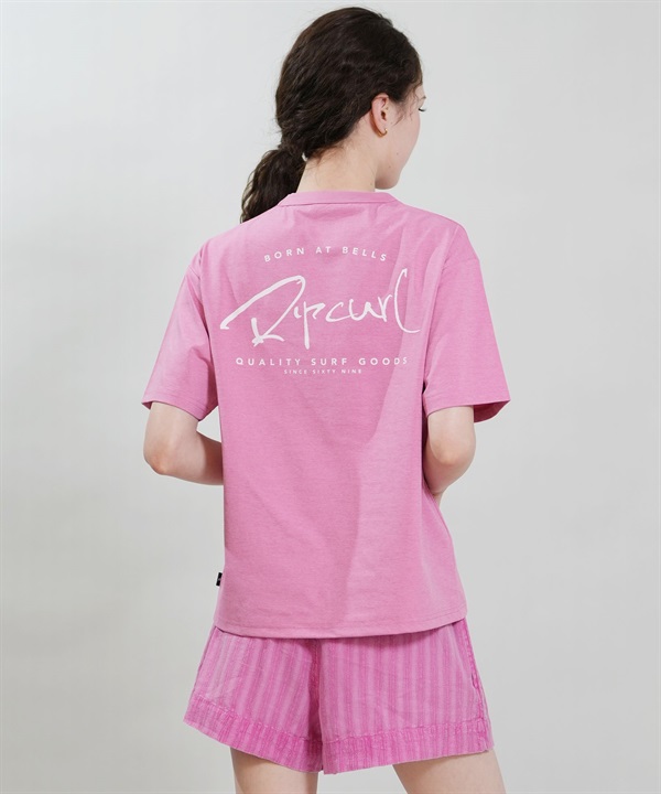 RIP CURL リップカール 水着 ラッシュガード 半袖 Tシャツ レディース 水陸両用 WIDE FIT TEE UVケアラッシュガード RCL6S-4304