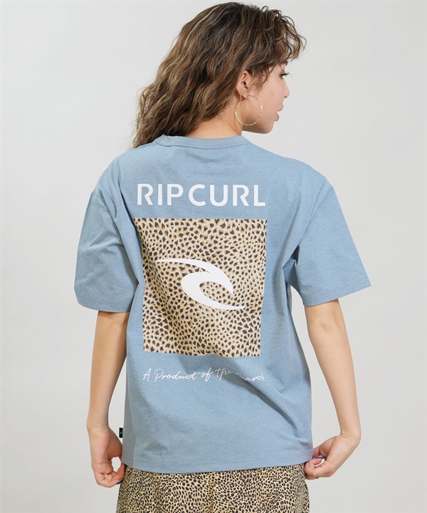 RIP CURL リップカール 水着 ラッシュガード 半袖 Tシャツ レディース 水陸両用 BOXY WIDE FIT TEE UVケアラッシュガード RCL6S-4306