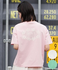 ROXY ロキシー 半袖 Tシャツ レディース WATER SUN AND SURF T RST261642M ムラサキスポーツ限定(GRN-M)