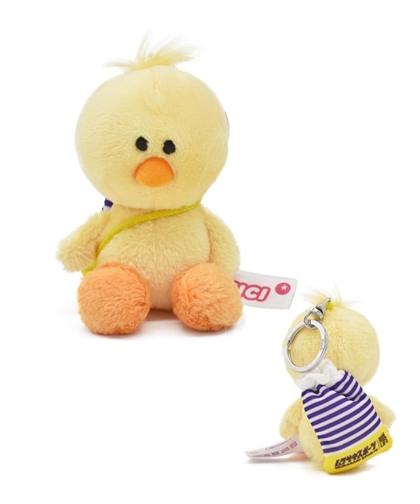 NICI ニキ キーホルダー キーリング ヒヨコ ムラサキスポーツショッパー 92301