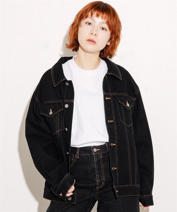 RVCA ルーカ ジャケット レディース RECESSION DENIM JKT BG043750