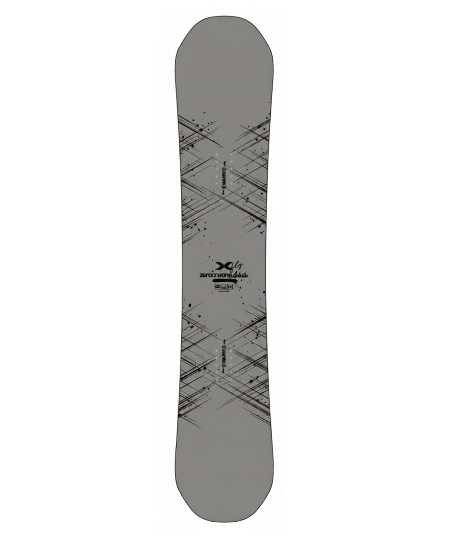 011Artistic ゼロワンワンアーティスティック エックスフライ X FLY スノーボード 板 グラトリ キャンバー 軽量 高反発 ユニセックス 26-27 早期購入(ONECOLOR-138cm)