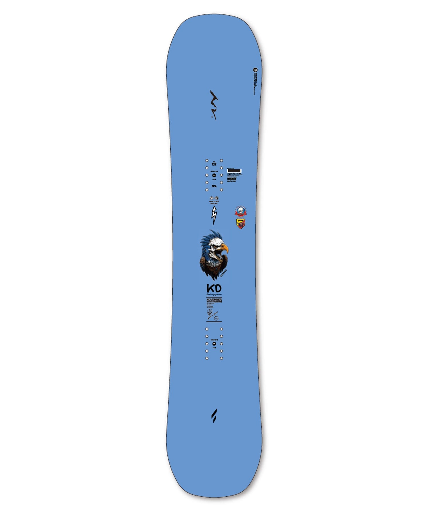 NOVEMBER ノーベンバー ケーディー KD スノーボード 板 パーク ハーフパイプ キッズ ユース ジュニア 26-27 早期購入(ONECOLOR-105cm)
