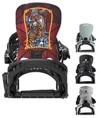 BENTMETAL ベントメタル ライトニングスーパーマチック LIGHTNING SUPERMATIC スノーボード バインディング ビンディング ユニセックス 26-27 早期購入(WHITE-M)