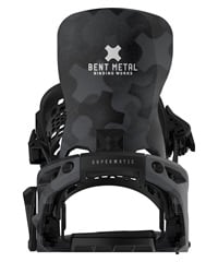 BENTMETAL ベントメタル ライトニングスーパーマチック LIGHTNING SUPERMATIC スノーボード バインディング ビンディング ユニセックス 26-27 早期購入(BLACK-M)