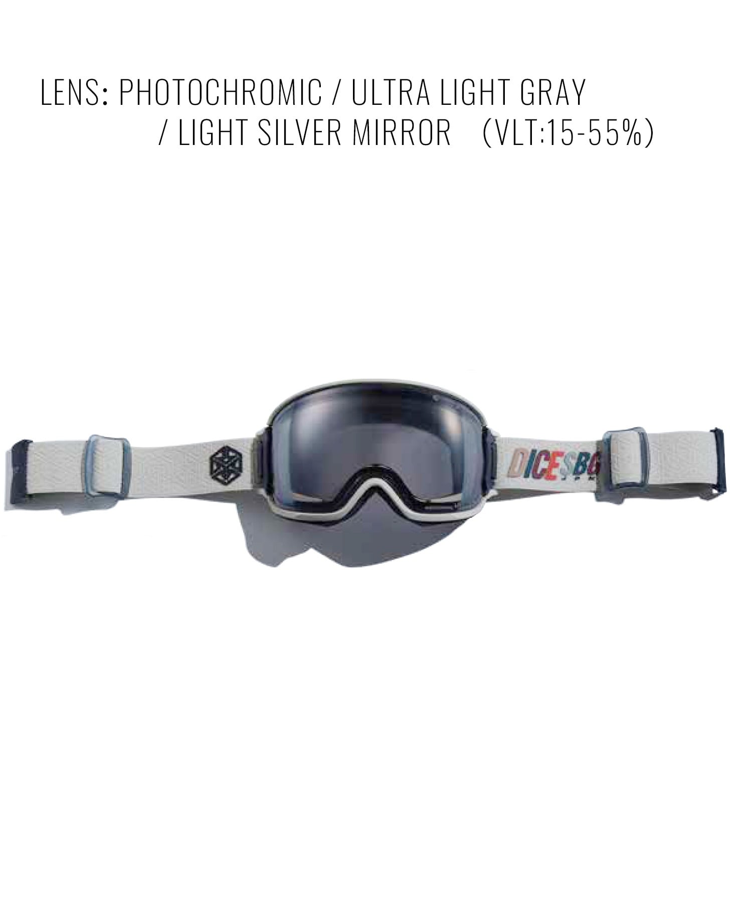 DICE ダイス BANK BK44570 調光レンズ 球面レンズ ウルトラレンズ スノーボード ゴーグル ユニセックス ムラサキスポーツ 24-25モデル LL G11(G-ONESIZE)