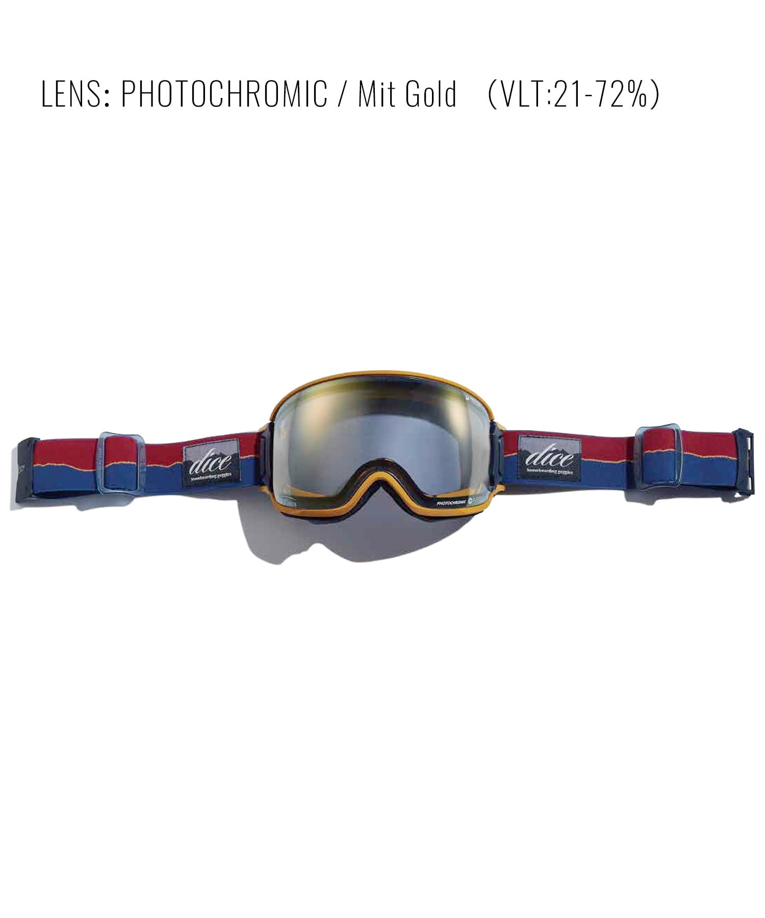 DICE ダイス BANK BK45194 調光レンズ 球面レンズ スノーボード ゴーグル ユニセックス ムラサキスポーツ 24-25モデル LL G11(G-ONESIZE)