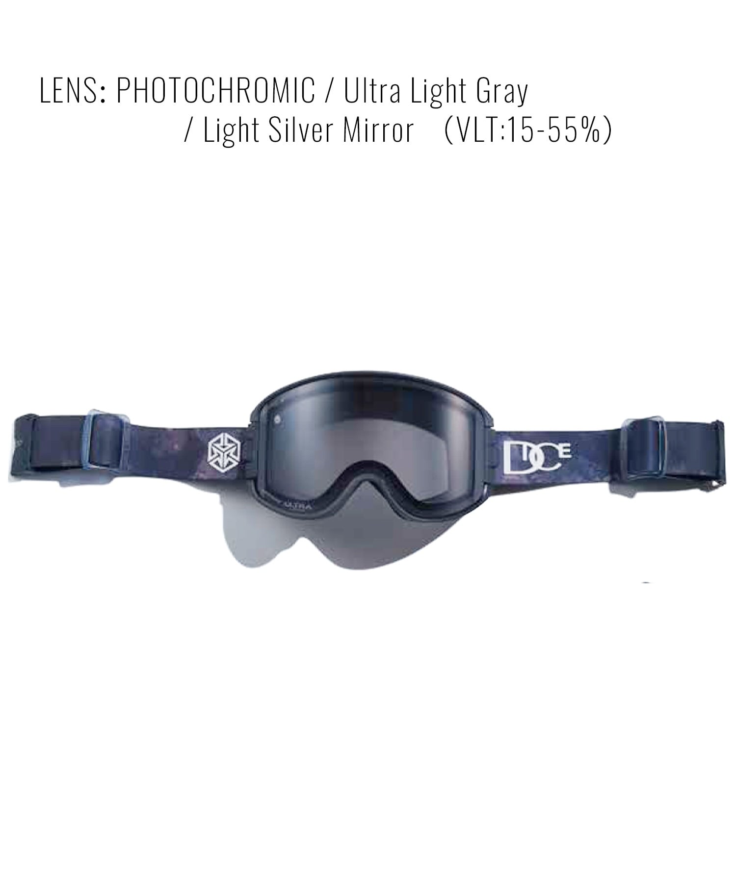 DICE ダイス GOODMAN GM44570 調光レンズ 平面レンズ スノーボード ゴーグル ユニセックス ムラサキスポーツ 24-25モデル LL G11(G-ONESIZE)