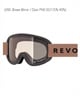 REVOLT リボルト SUPER LIGHT FRAME R25MBW 調光レンズ 平面レンズ スノーボード ゴーグル ユニセックス ムラサキスポーツ 24-25モデル LL J17(BGP-ONESIZE)