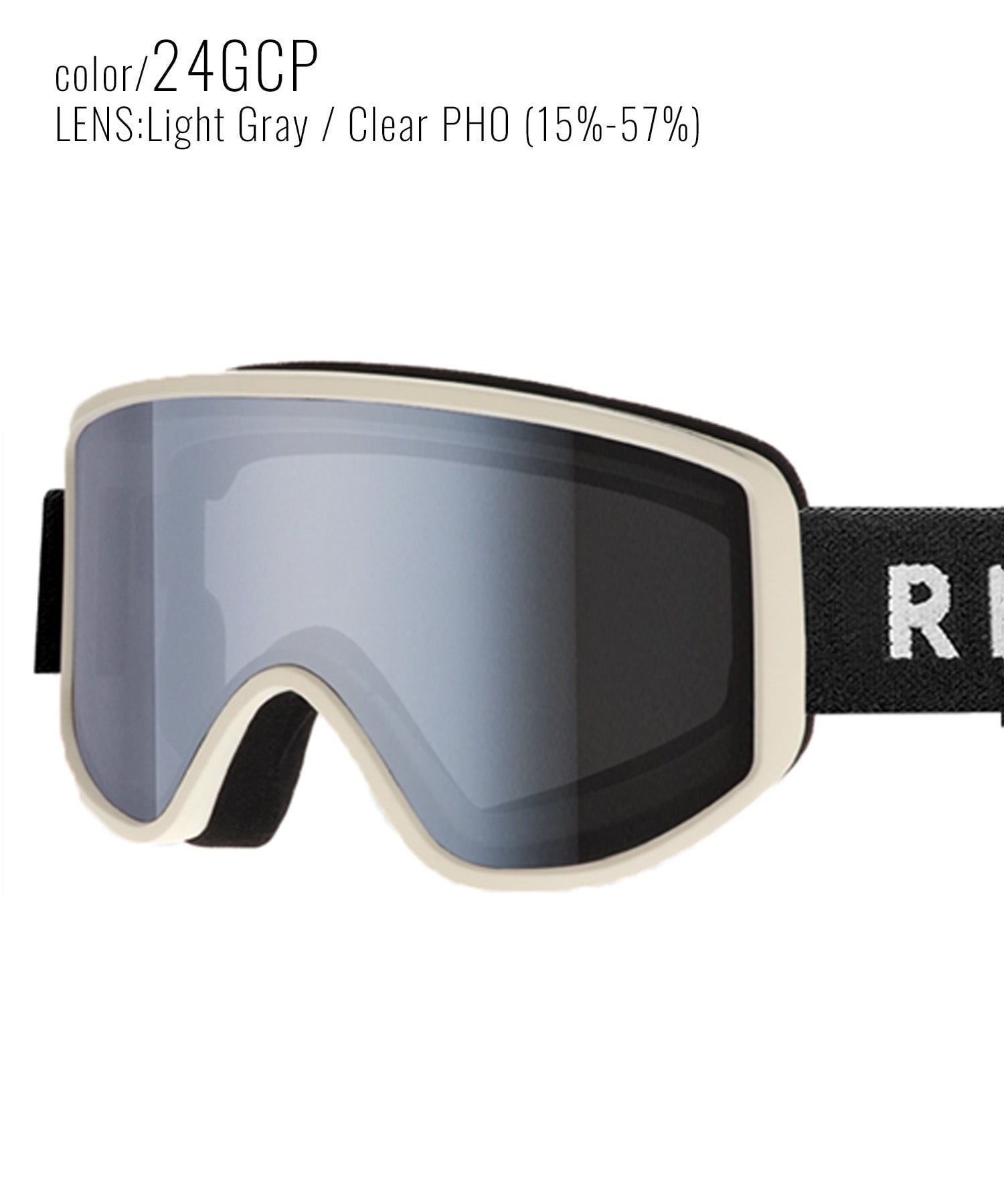 REVOLT リボルト FLAT LIGHT FRAME RC 調光レンズ 平面レンズ スノーボード ゴーグル ユニセックス ムラサキスポーツ 24-25モデル LL J17(24BCP-ONESIZE)