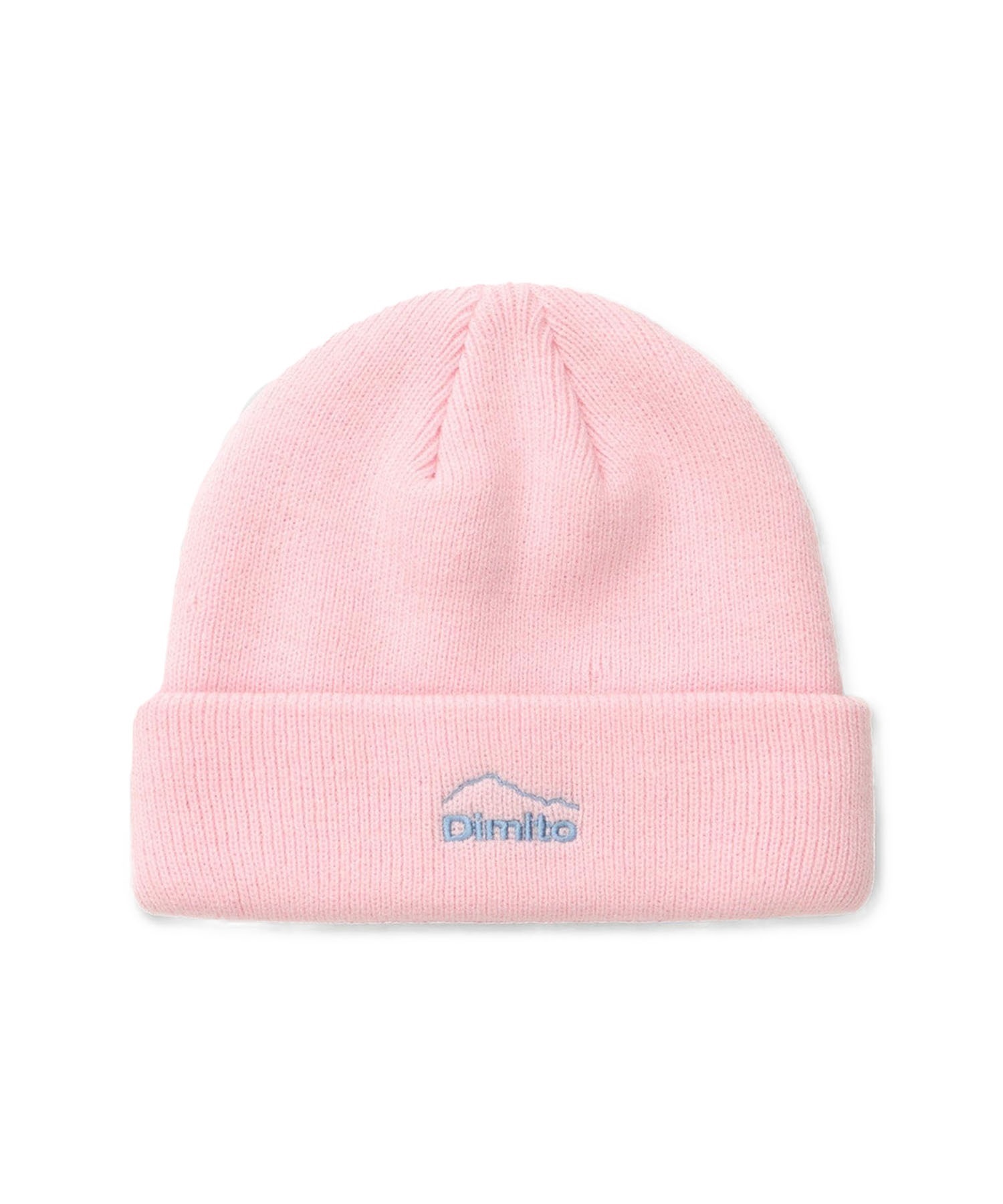 DIMITO ディミト DMT LOGO BEANIE スノーボード ビーニー ユニセックス ムラサキスポーツ 24-25モデル LL J3(WHITE-ONESIZE)