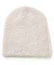 6KNOT シックスノット SHAGGY BEANIE スノーボード ビーニー レディース ニット帽 ムラサキスポーツ 24-25モデル LX J24(WHITE-ONESIZE)