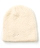 6KNOT シックスノット SHAGGY BEANIE スノーボード ビーニー レディース ニット帽 ムラサキスポーツ 24-25モデル LX J24(WHITE-ONESIZE)