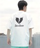 DEVILUSE デビルユース メンズ ラッシュガード 半袖 Tシャツ オーバーサイズ 水陸両用 ムラサキスポーツ限定 243OO1ST303DU(WHT-M)