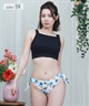 LAETITIA レリッタ 水着 レディース タンキニ 花柄 3点セット 441301(WT-9)