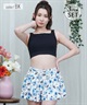 LAETITIA レリッタ 水着 レディース タンキニ 花柄 3点セット 441301(WT-9)