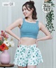LAETITIA レリッタ 水着 レディース タンキニ 花柄 3点セット 441301(WT-9)