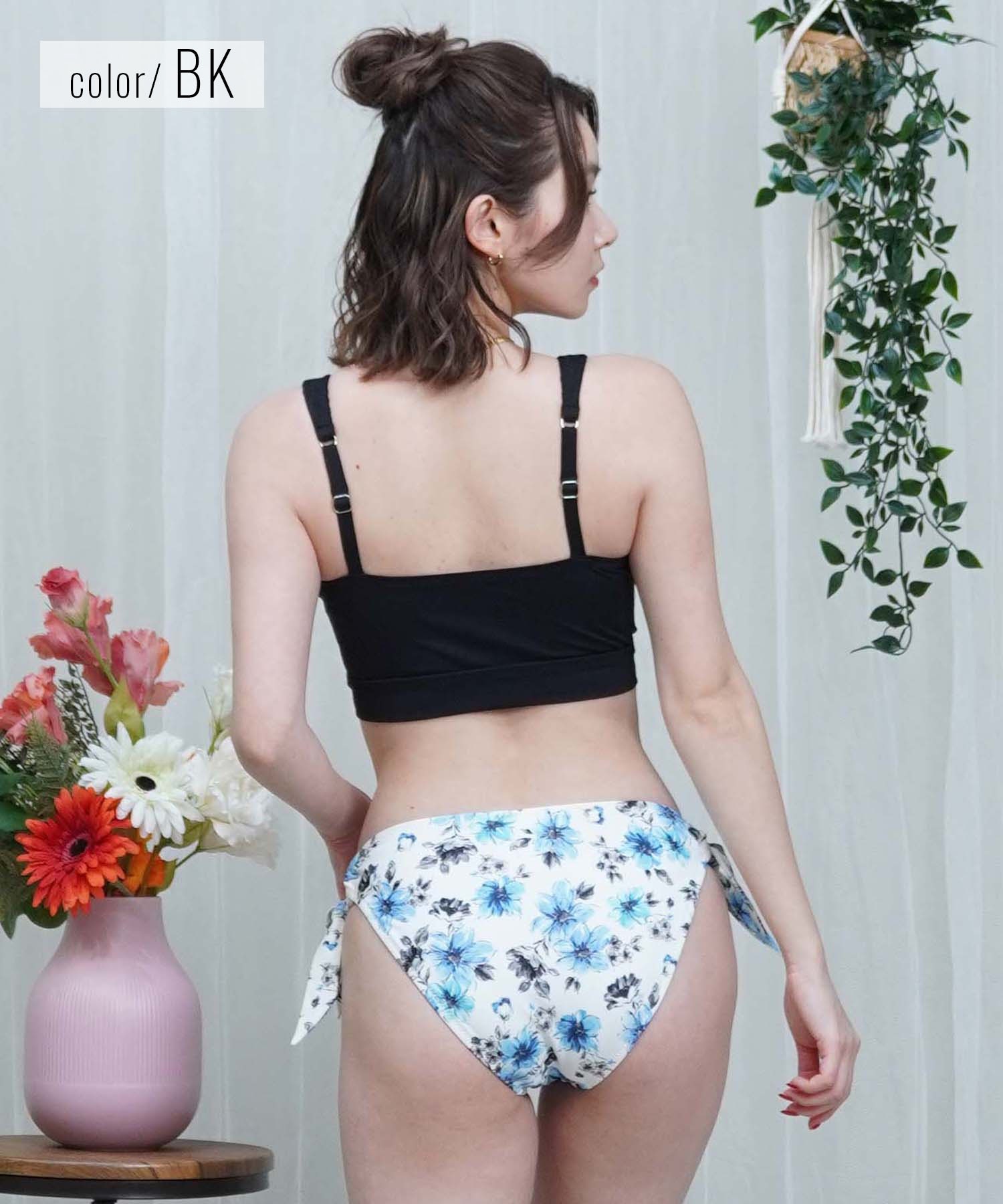 LAETITIA レリッタ 水着 レディース タンキニ 花柄 3点セット 441301(WT-9)