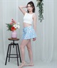 LAETITIA レリッタ 水着 レディース タンキニ 花柄 3点セット 441301(WT-9)