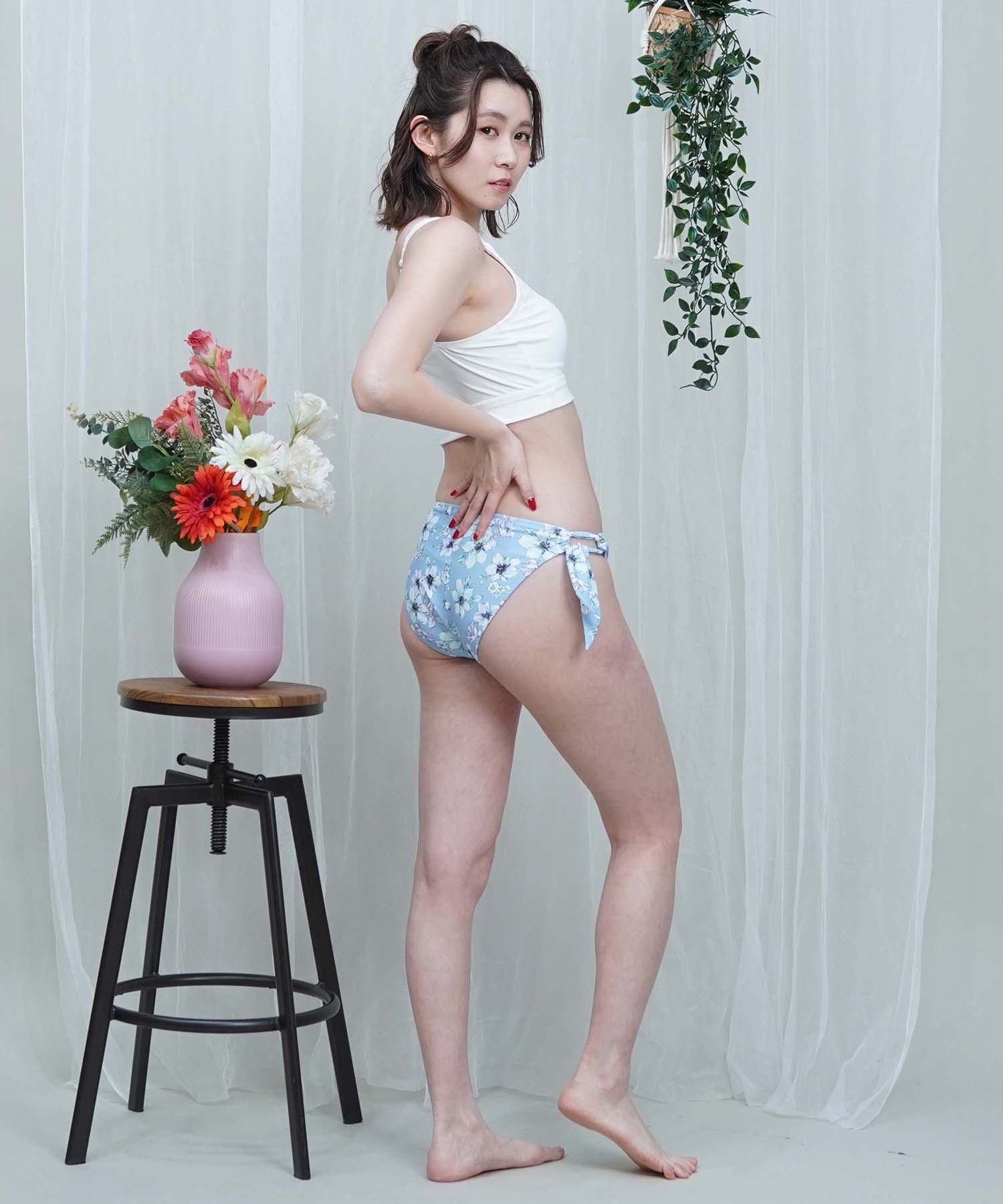 LAETITIA レリッタ 水着 レディース タンキニ 花柄 3点セット 441301(WT-9)