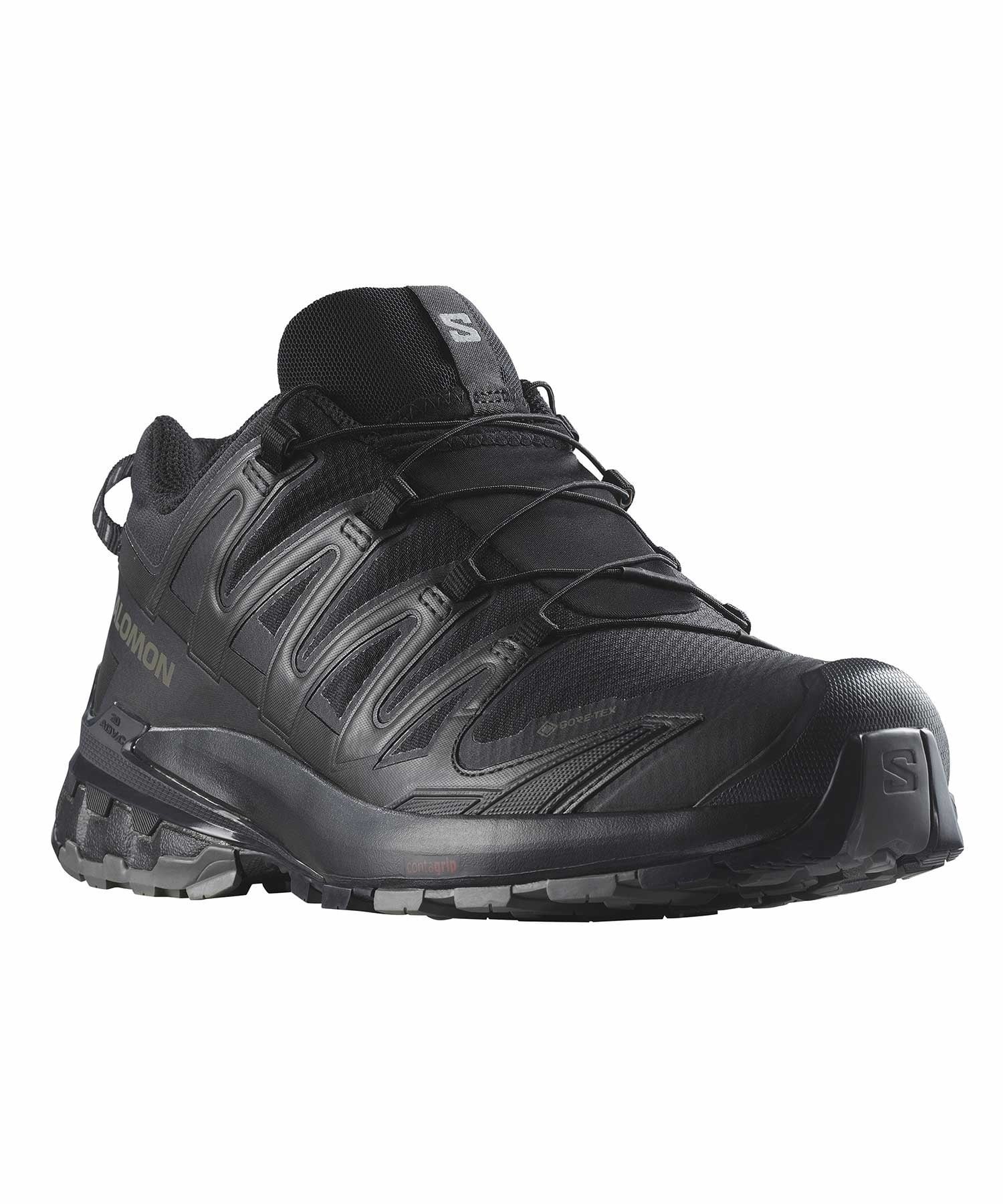 SALOMON/サロモン XA PRO 3D V9 GTX エックスエープロブイナインゴアテックス メンズ シューズ 防水 アウトドア L47270100(BLACK-25.0cm)