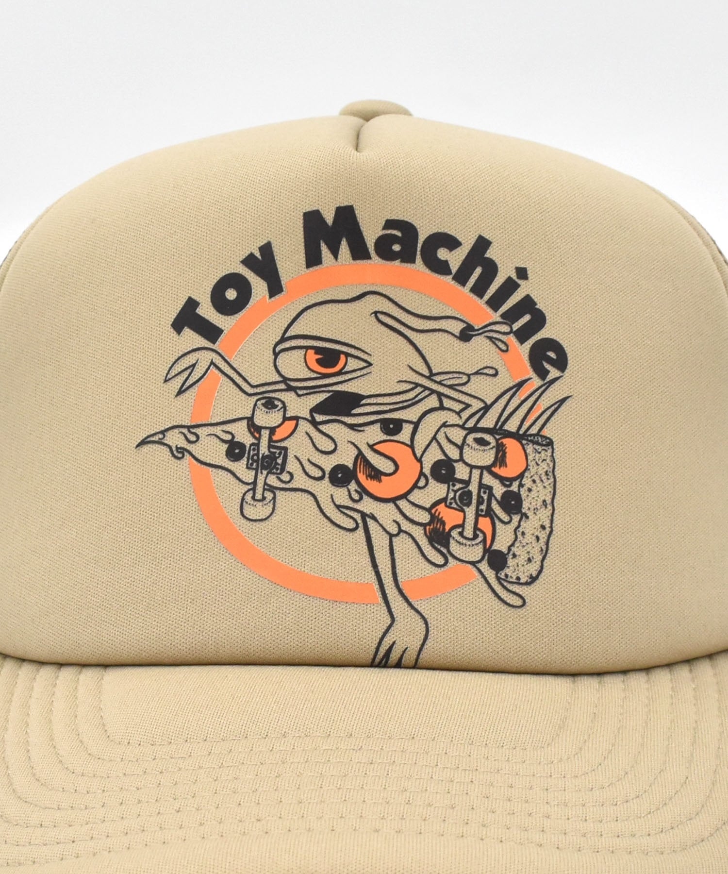 TOY MACHINE トイマシーン キャップ キッズ GRAPHIC TRUCKER CAP 242045001(01-FREE)