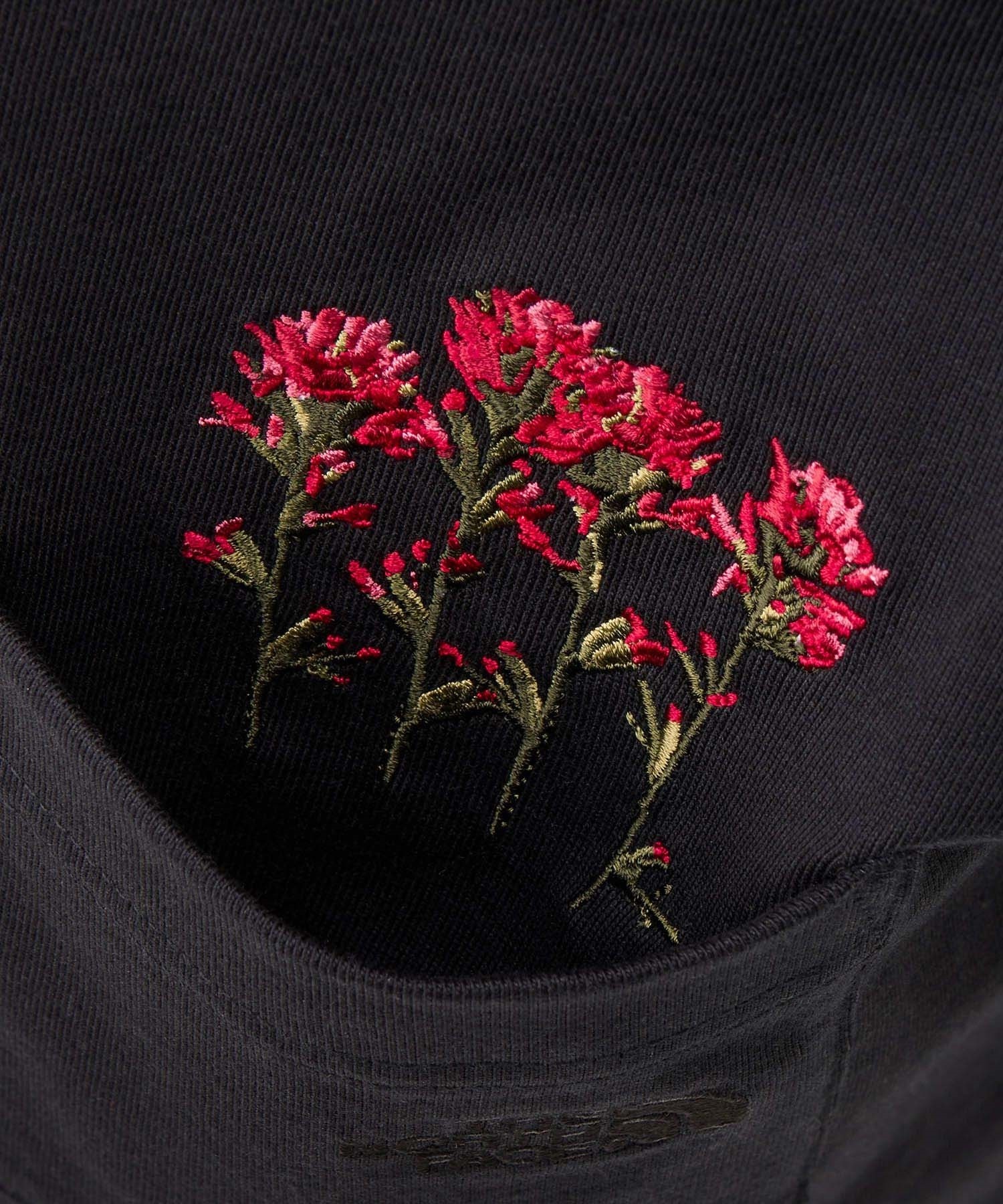 THE NORTH FACE ザ・ノース・フェイス 長袖 Tシャツ ロンT レディース 刺繍 花 ロングスリーブフラッシュドライフラワーロゴティー NT82535(K-S)