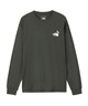 THE NORTH FACE ザ・ノース・フェイス 長袖 Tシャツ ロンT レディース 無地 ワンポイント ロゴ ロングスリーブズーピッカーティー NT82536(AG-S)