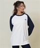 THE NORTH FACE ザ・ノース・フェイス 長袖 Tシャツ ロンT レディース ラグラン ロングスリーブイーエスベースボールティー NT82591(WK-S)