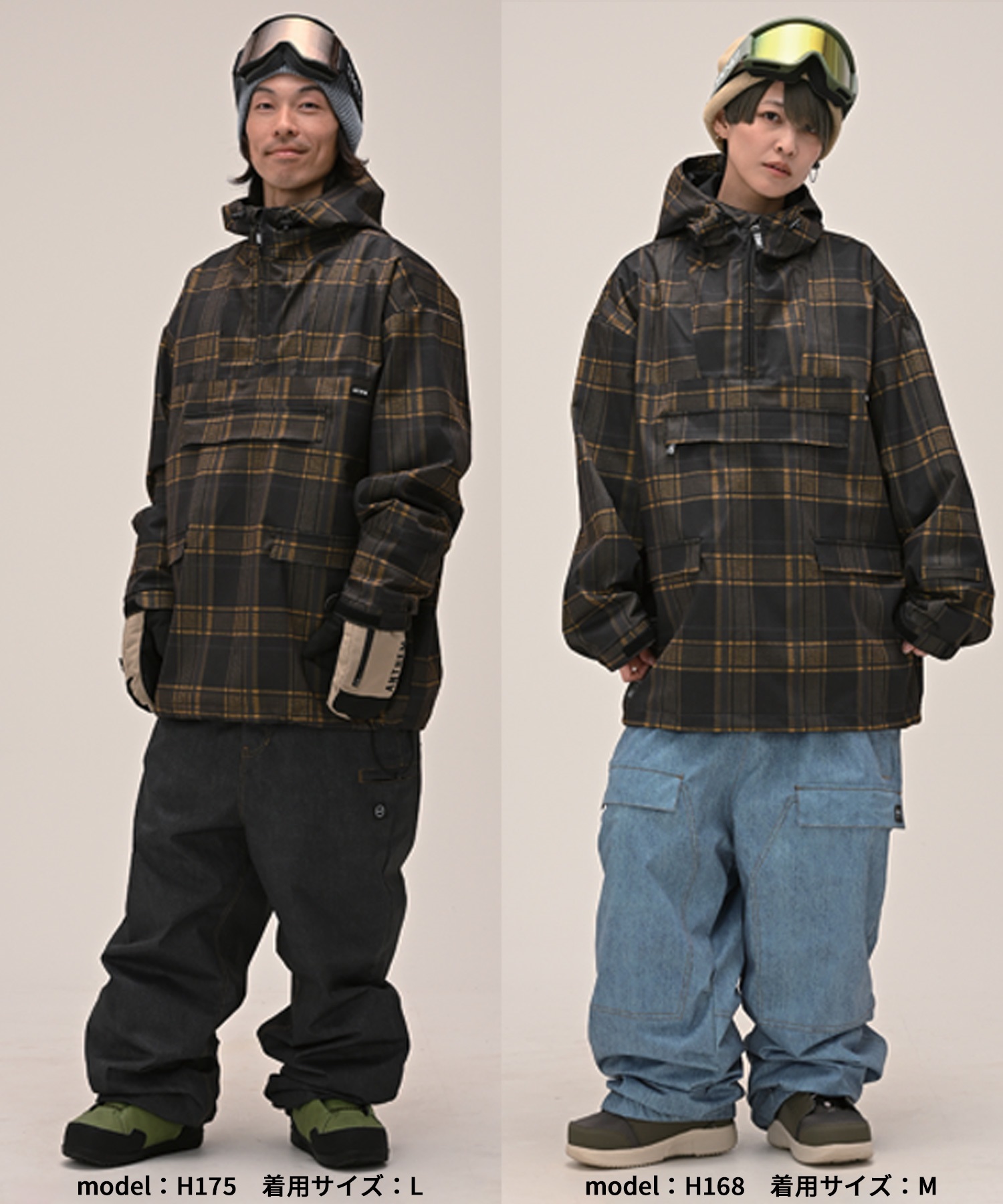 ANTHEM アンセム FLAPPA スノーボード ウェア ジャケット ユニセックス 25-26モデル LL C14【2526】(UNDYE-S)