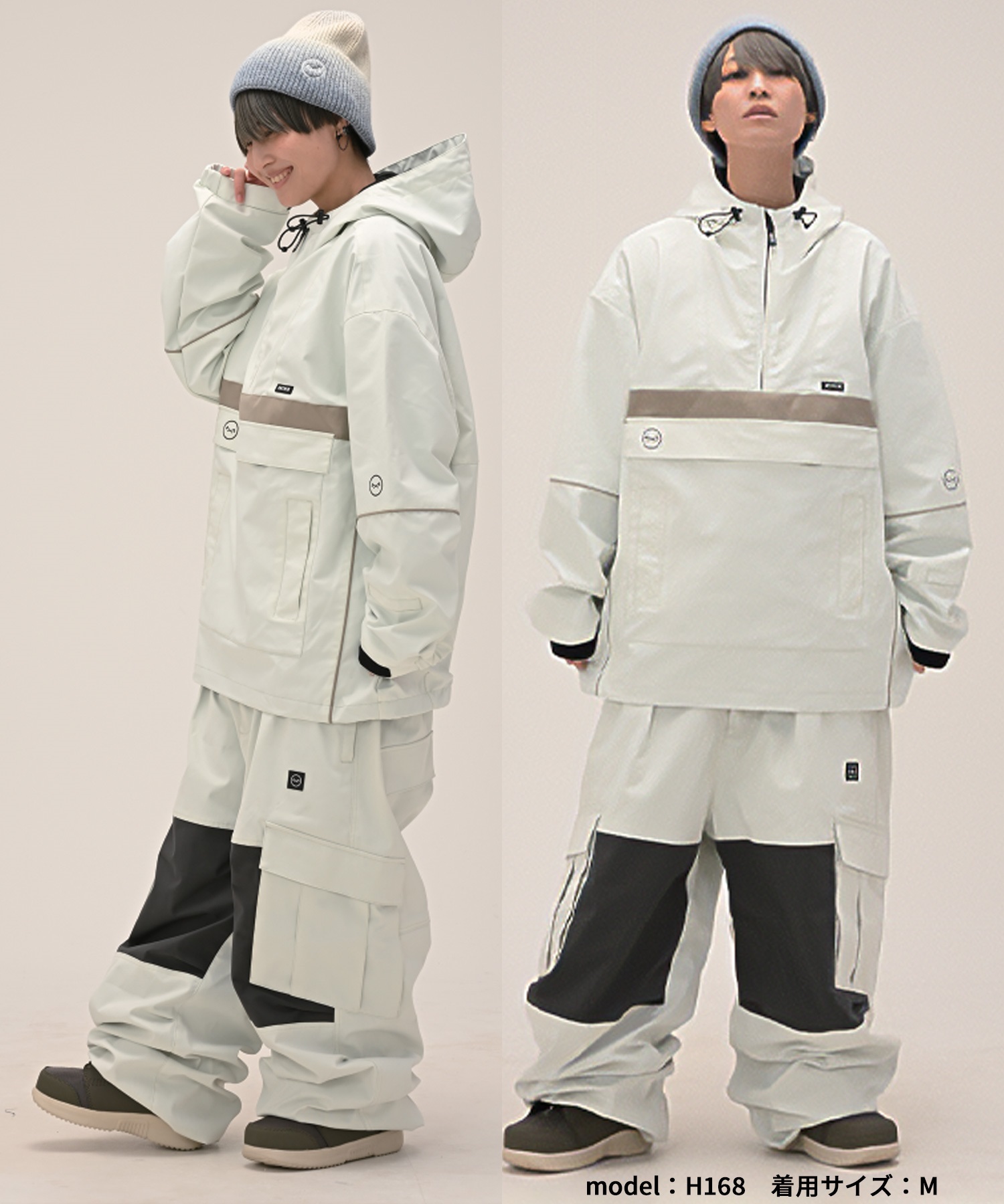 ANTHEM アンセム PARALLEL スノーボード ウェア パンツ ユニセックス 25-26モデル LL C14【2526】(OFWHT-S)