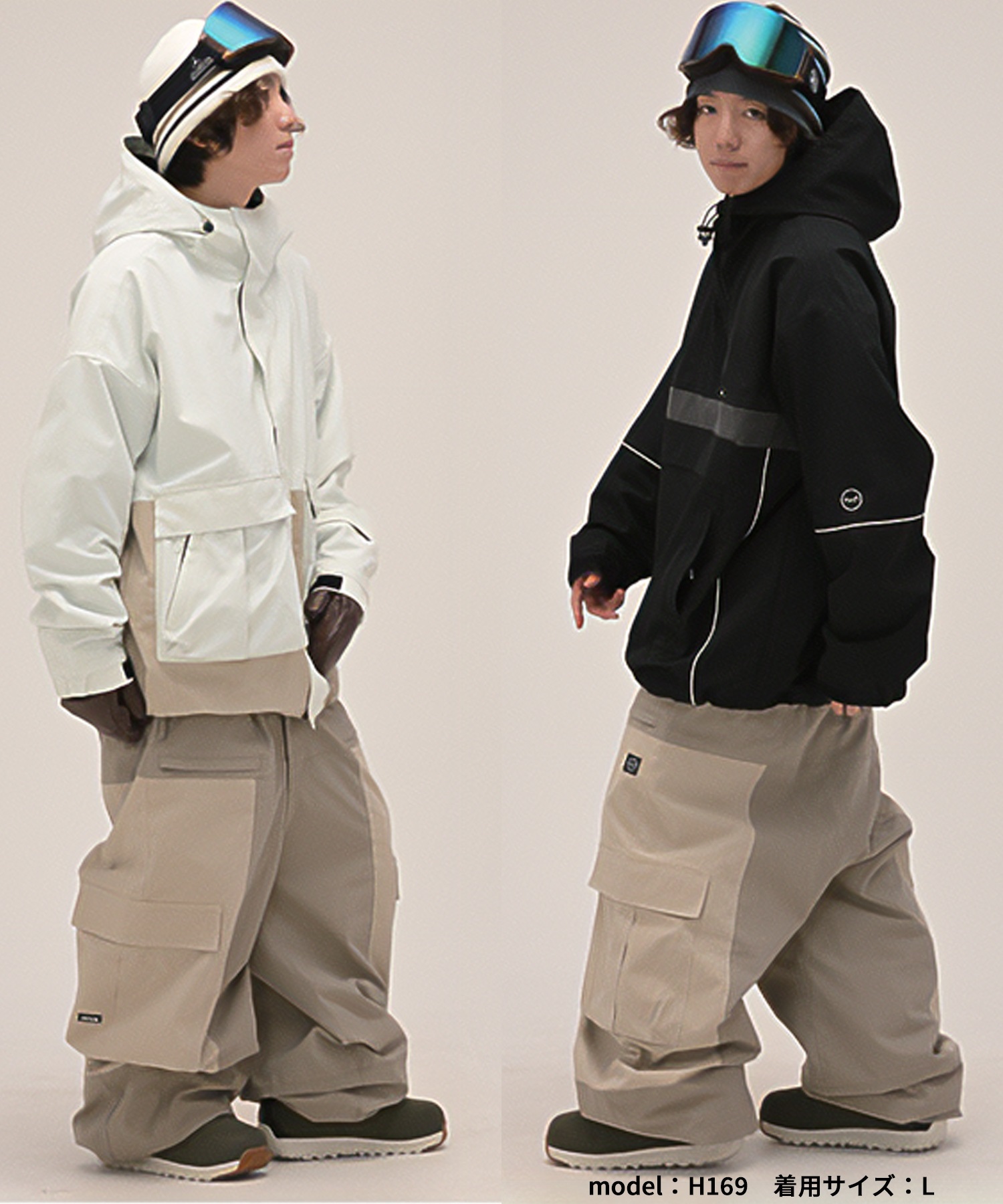 ANTHEM アンセム CRANKPANEL スノーボード ウェア パンツ ユニセックス 25-26モデル LL C14【2526】(OFWHT-S)