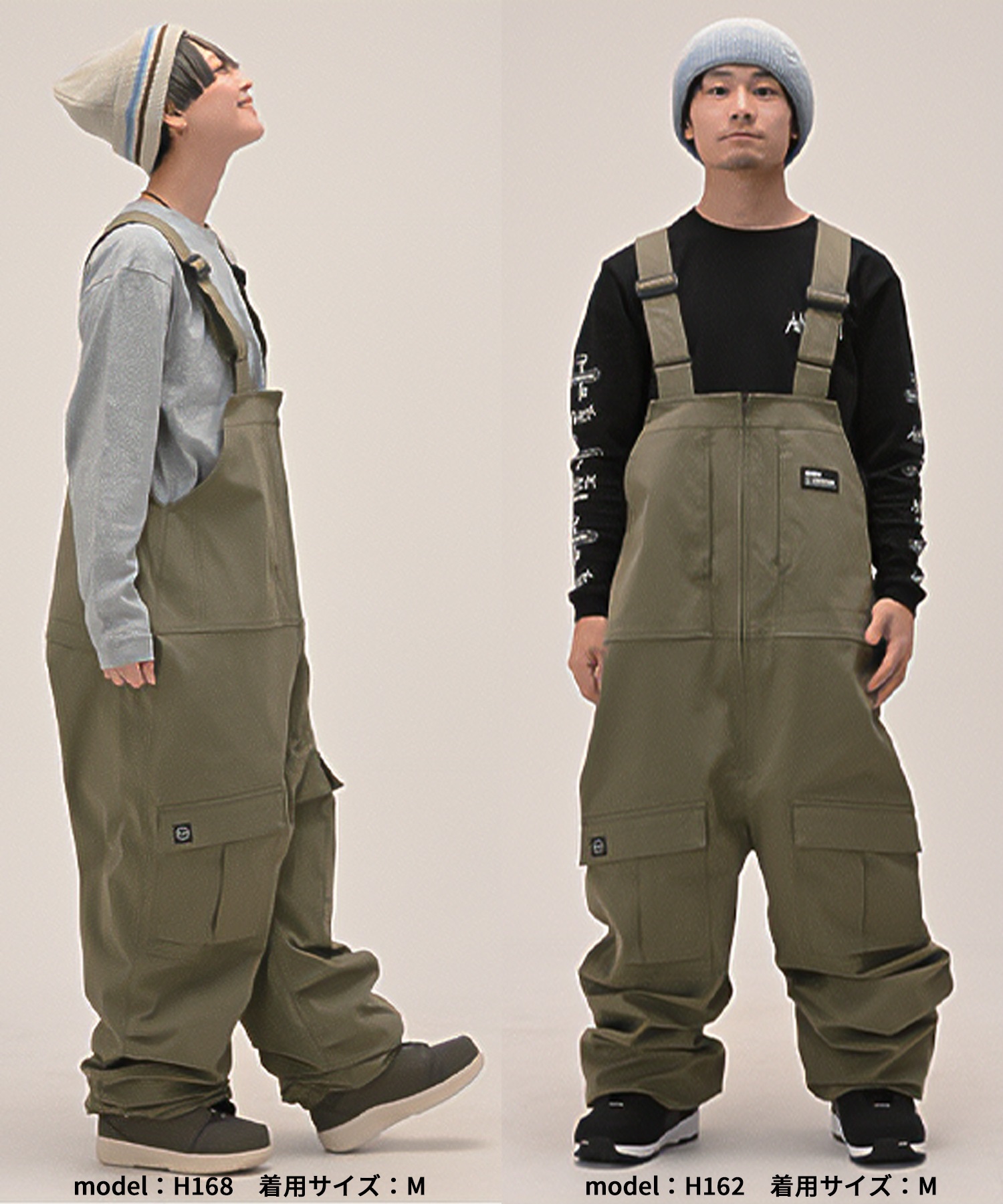 ANTHEM アンセム CHEST SLIT スノーボード ウェア パンツ ユニセックス 25-26モデル LL C14【2526】(BLACK-S)