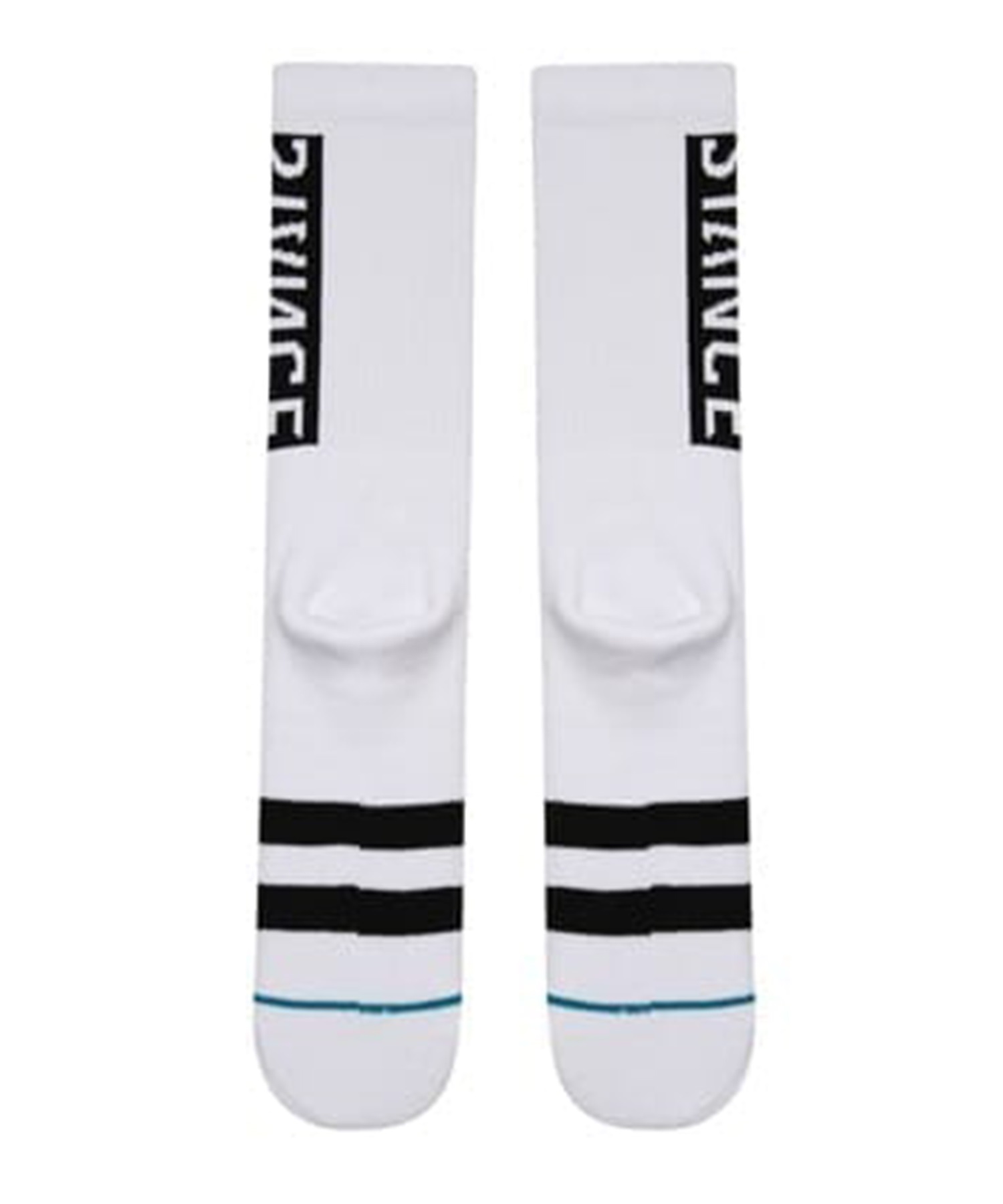 STANCE スタンス ソックス 靴下 ロゴ クルー丈 OG M556D17OGG#WHT(WHT-S)