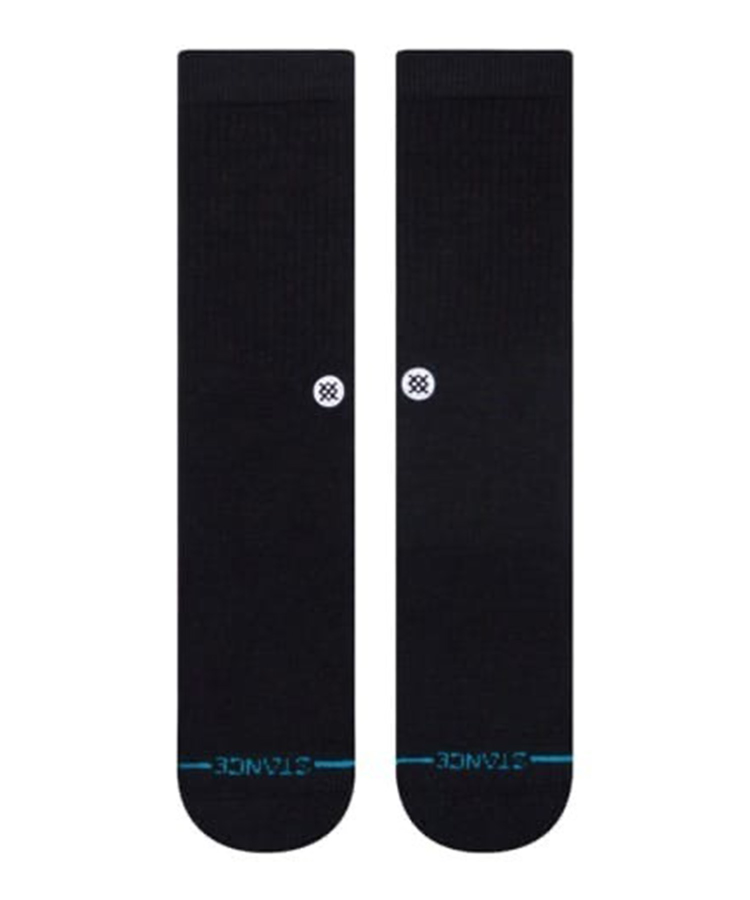 STANCE スタンス ソックス 靴下 ロゴ クルー丈 無地 ICON 3 PACK M556D18ICP#BLK(BLK-L)