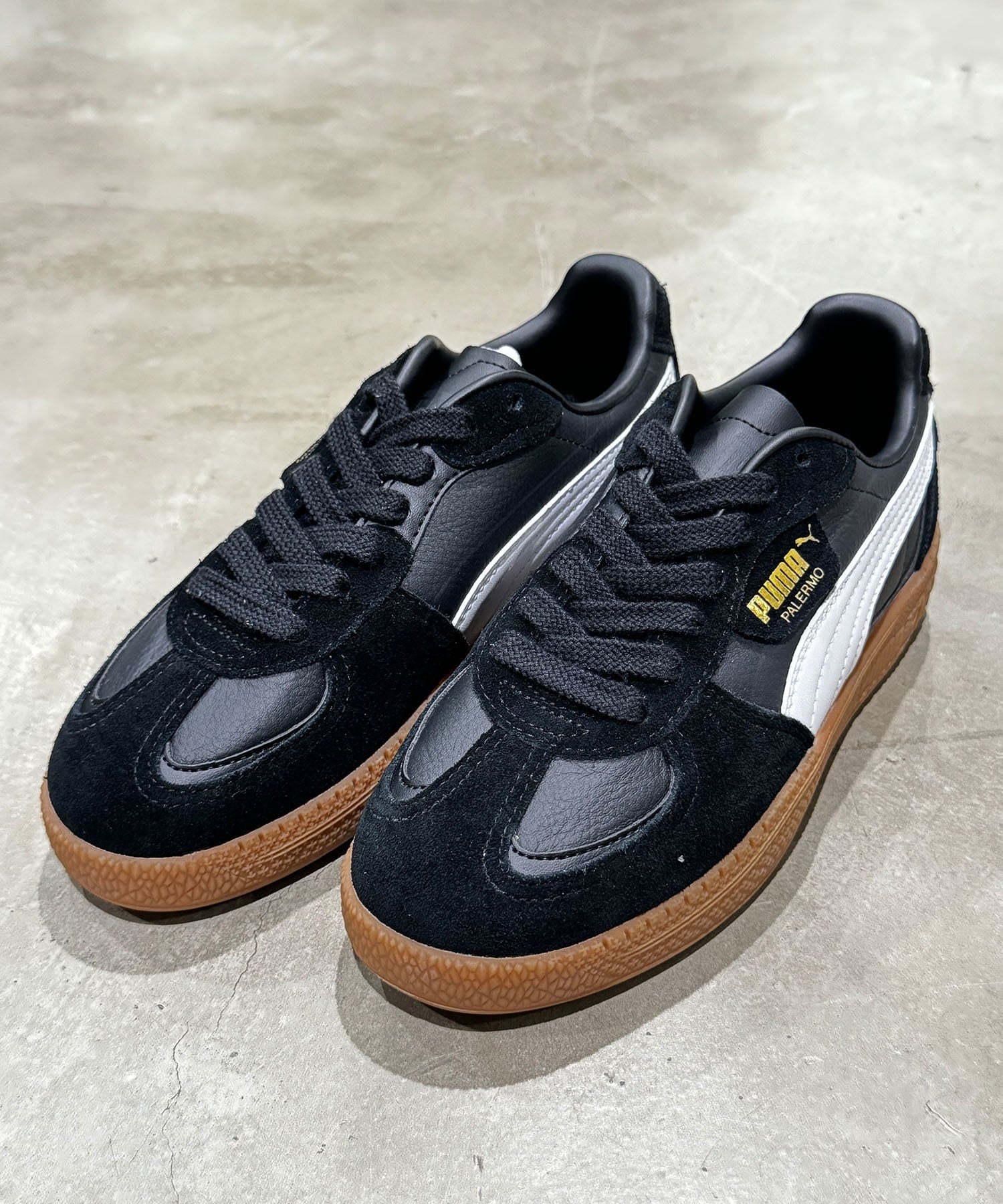 PUMA プーマ シューズ スニーカー レディース ストリート テラス系 Tトゥ PALERMO MODA パレルモ モダ 397727(01-23.0cm)