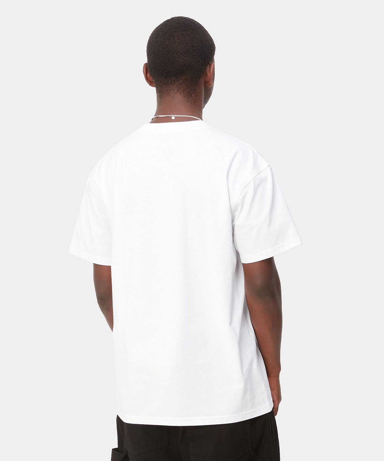 Carhartt WIP カーハートダブリューアイピー 半袖 Tシャツ メンズ ショートスリーブアメリカンスクリプトTシャツ S/S AMERICAN SCRIPT T-SHIRT I029956(WHITE-S)