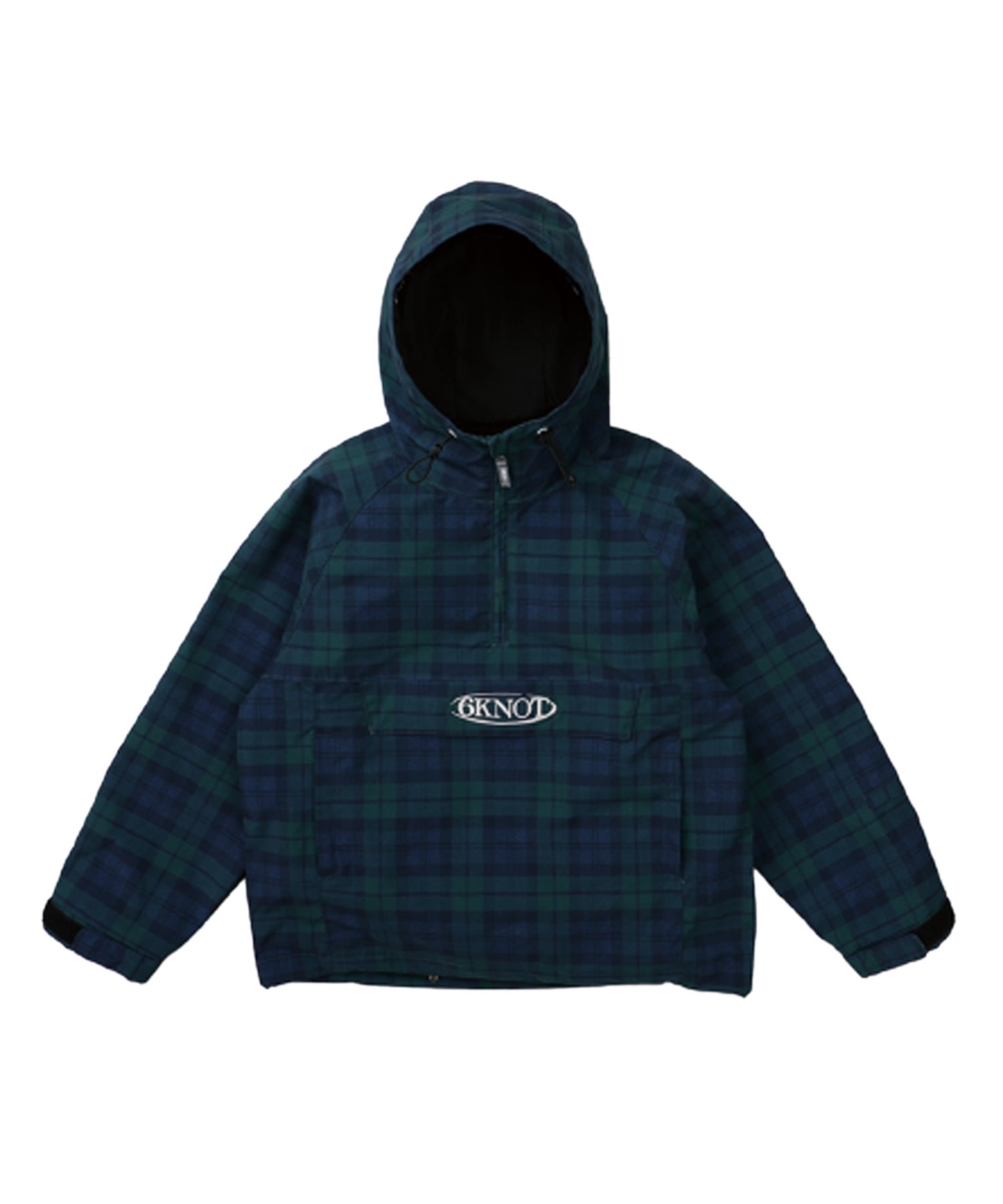 6KNOT シックスノット CHECK スノーボード ウェア ジャケット レディース ムラサキスポーツ 25-26モデル LL C28【2526】(BLACK-S)