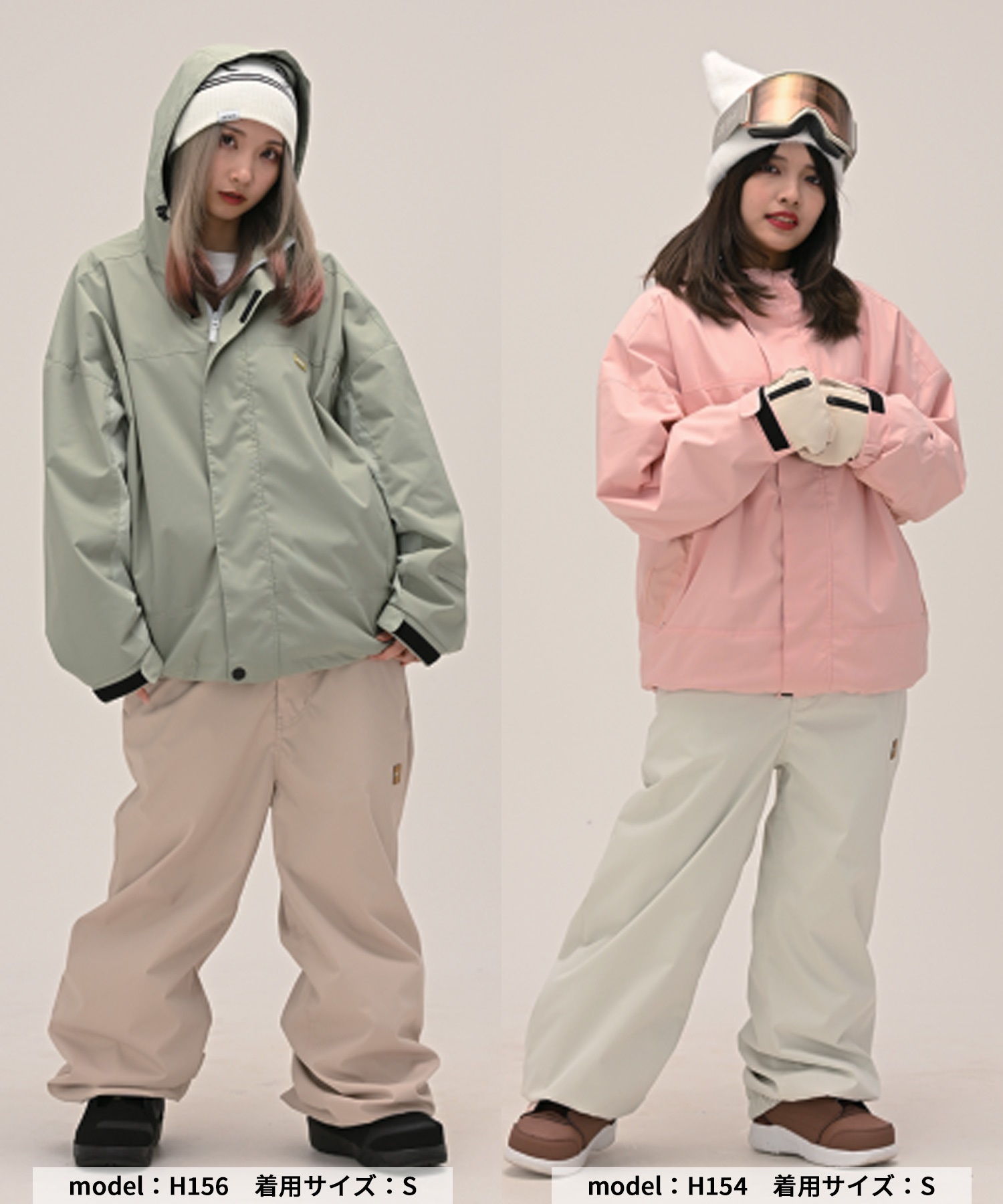 6KNOT シックスノット BRIGHT PANEL スノーボード ウェア ジャケット レディース ムラサキスポーツ 25-26モデル LL C28【2526】(IVORY-S)