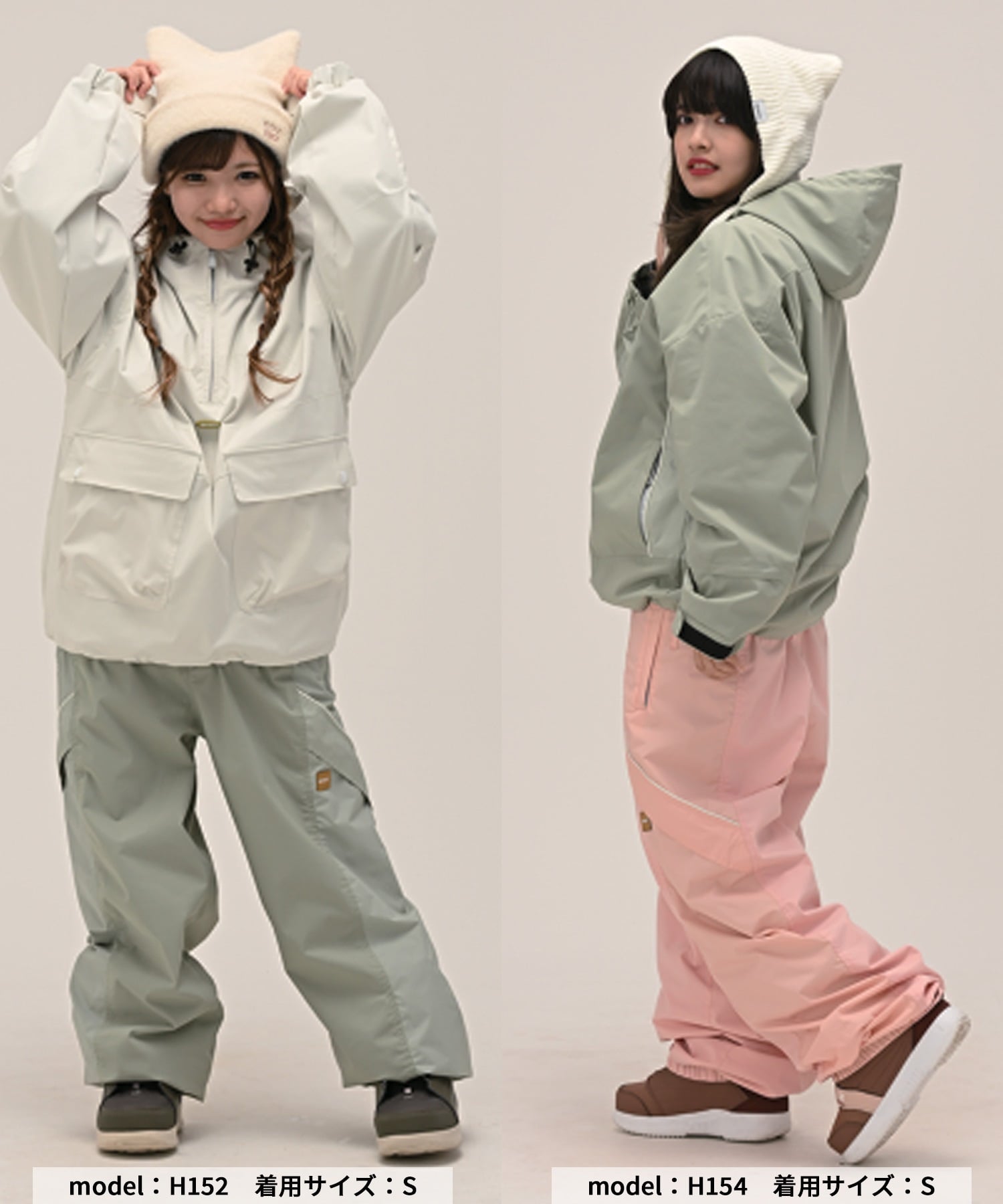 6KNOT シックスノット BRIGHT PANEL スノーボード ウェア パンツ レディース ムラサキスポーツ 25-26モデル LL C28【2526】(IVORY-S)