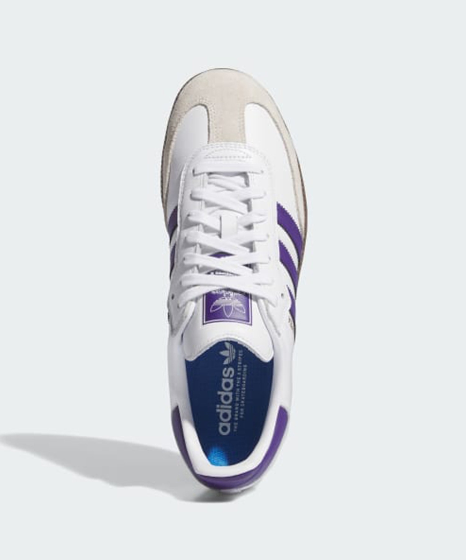 adidas skateboarding アディダス スケートボーディング SAMBA ADV サンバ IE6613 421243959  国内ムラサキスポーツ限定カラー(WT/PU-23.0cm)