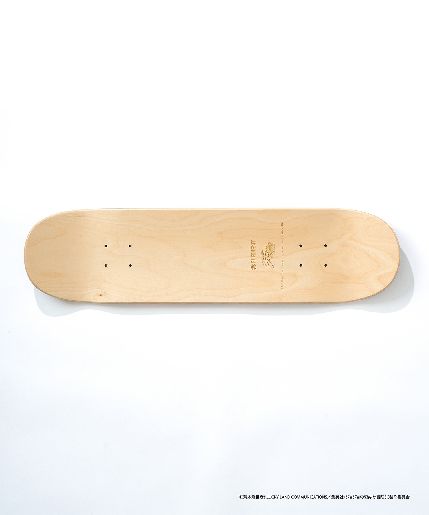 ELEMENT エレメント スケートボード デッキ JOJO コラボ 8inch STARDUST CRUSADERS B ムラサキスポーツ JOJOの奇妙な冒険(AST-8inch)