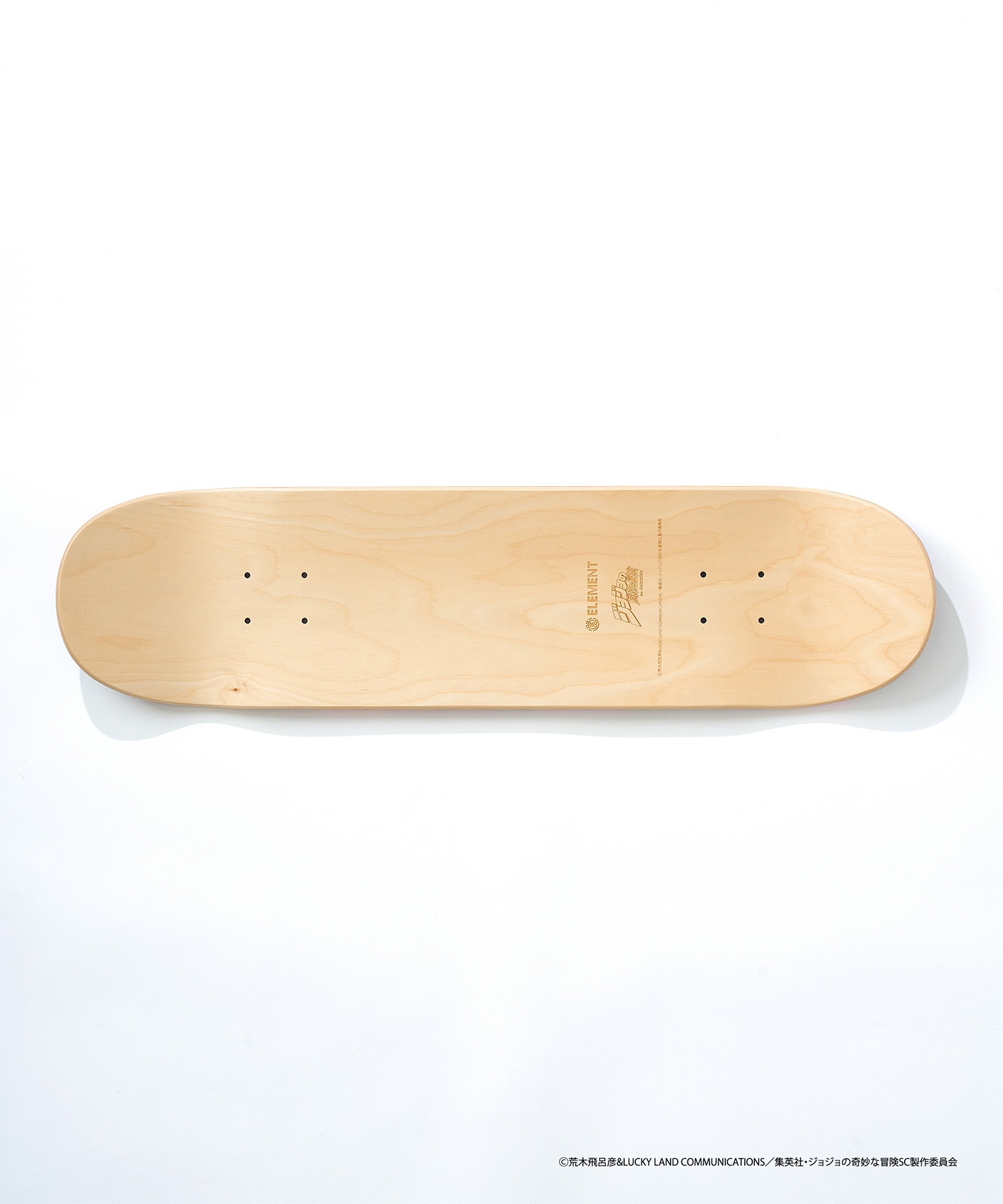 ELEMENT エレメント スケートボード デッキ JOJO コラボ 8inch DIO ムラサキスポーツ JOJOの奇妙な冒険(DIO-8inch)