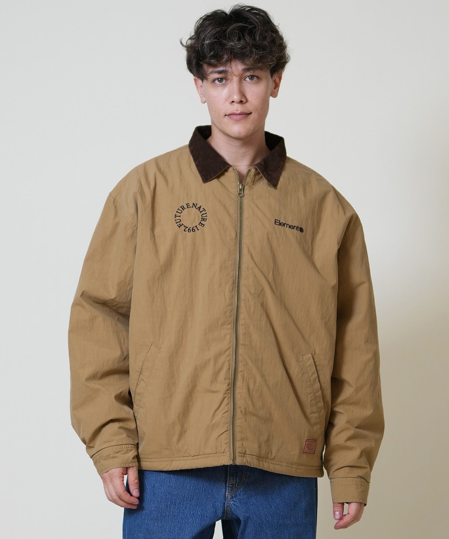 ELEMENT エレメント アウター ジャケット メンズ フルジップ ブルゾン DUTY BUDDY JACKET BF022-753(BRW-M)