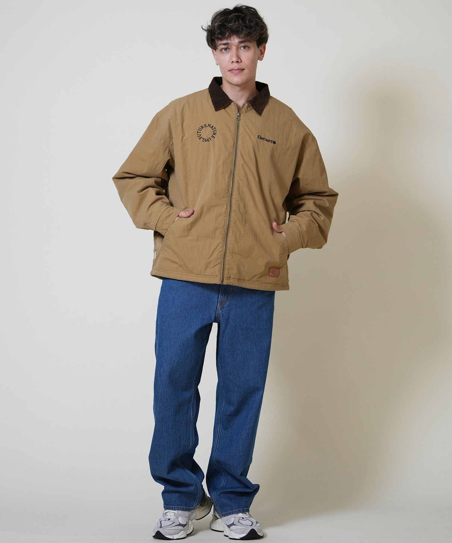 ELEMENT エレメント アウター ジャケット メンズ フルジップ ブルゾン DUTY BUDDY JACKET BF022-753(BRW-M)