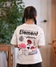 ELEMENT エレメント Tシャツ キッズ 半袖 バックプリント AGE OF SS YOUTH BF025-230(WHT-130cm)